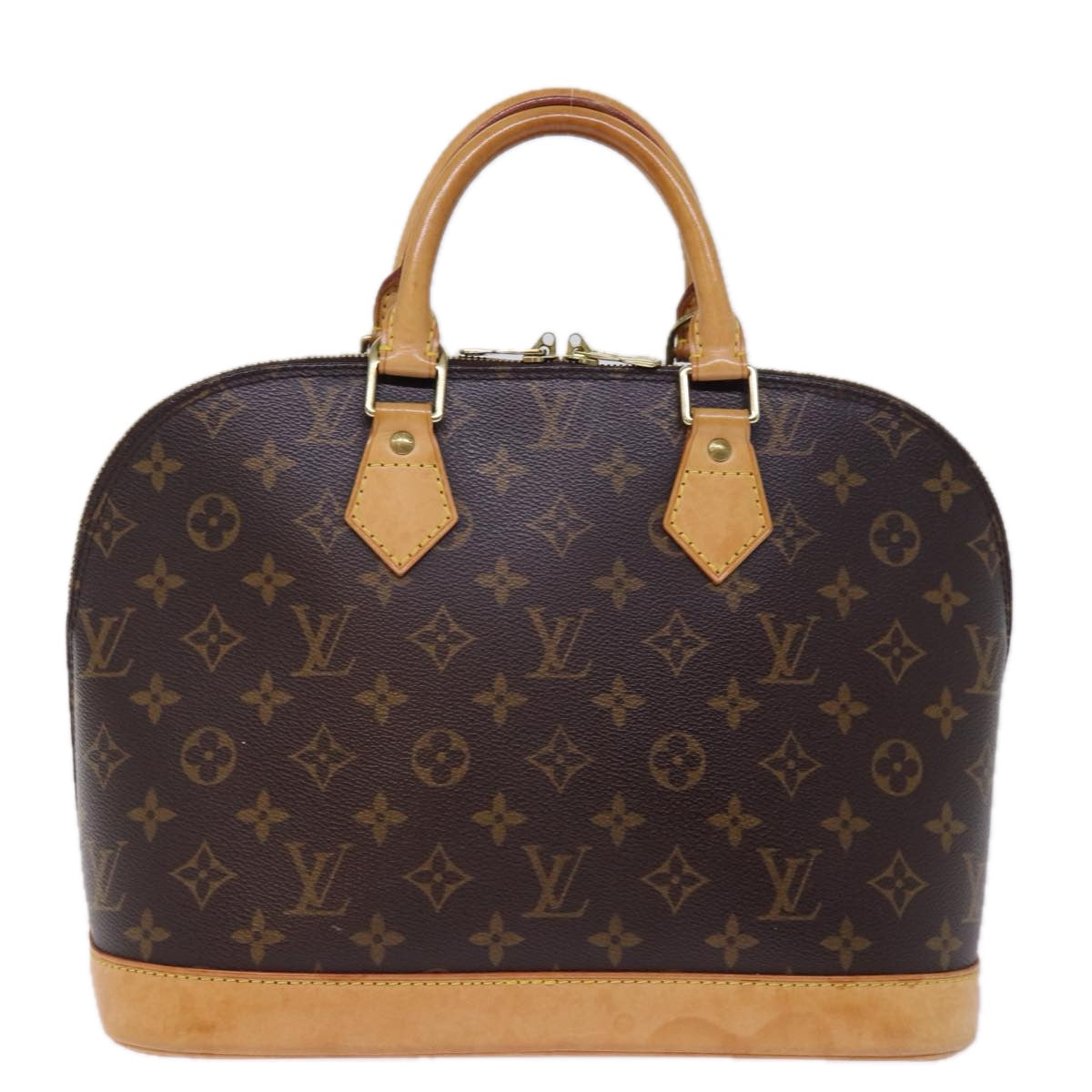 LOUIS VUITTON Monogram Alma Hand Bag M51130 LV Auth mr237