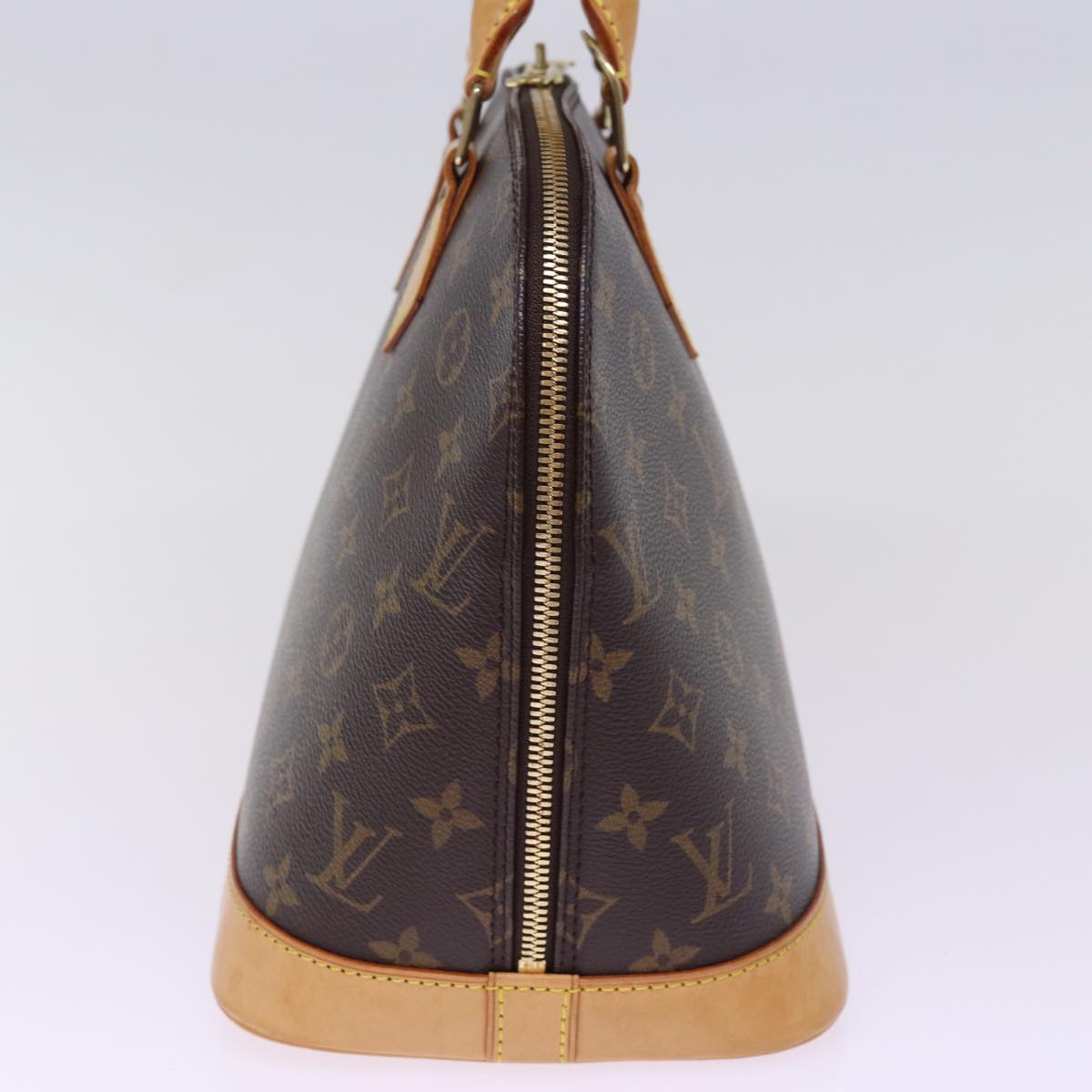 LOUIS VUITTON Monogram Alma Hand Bag M51130 LV Auth mr237