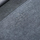GUCCI Tote Bag Leather 2way Black Gold 674837 Auth mr2372V-11