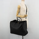 GUCCI Tote Bag Leather 2way Black Gold 674837 Auth mr2372V-24