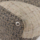 CHANEL Cambon Line Tote Bag Tweed Grau Silber CC Auth mr2380A-15