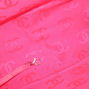 CHANEL Cambon Line Tote Bag Tweed Grau Silber CC Auth mr2380A-10