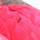 CHANEL Cambon Line Tote Bag Tweed Grau Silber CC Auth mr2380A-21