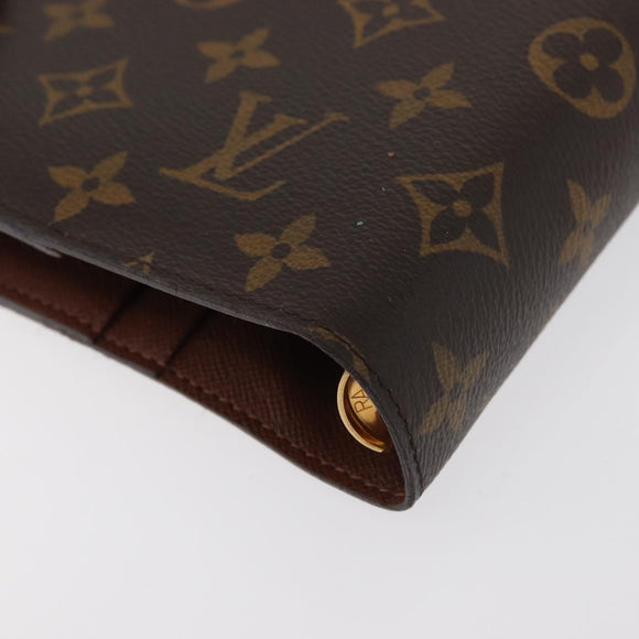 LOUIS VUITTON Monogram Agenda GM Terminplanerhülle R20006 LV Auth mr2381V