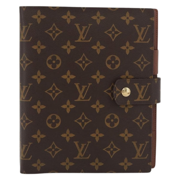 LOUIS VUITTON Monogram Agenda GM Terminplanerhülle R20006 LV Auth mr2381V