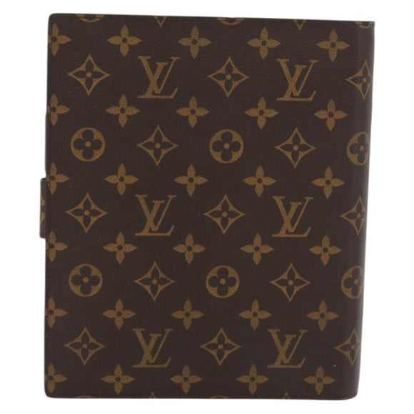 LOUIS VUITTON Monogram Agenda GM Terminplanerhülle R20006 LV Auth mr2381V