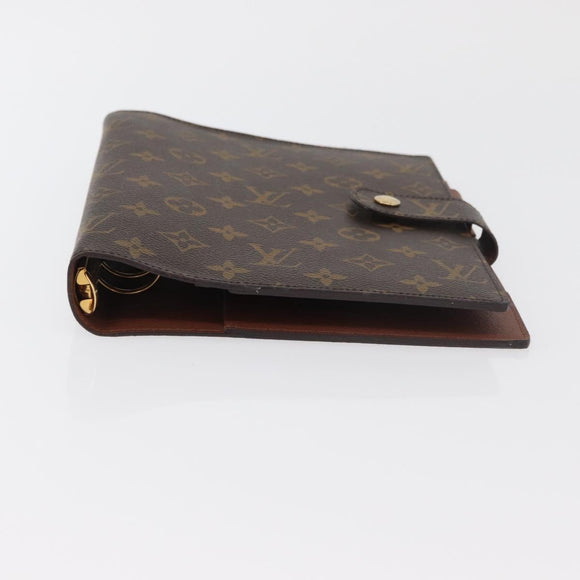 LOUIS VUITTON Monogram Agenda GM Terminplanerhülle R20006 LV Auth mr2381V