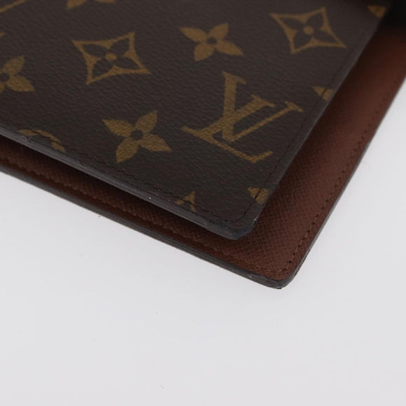LOUIS VUITTON Monogram Agenda GM Terminplanerhülle R20006 LV Auth mr2381V