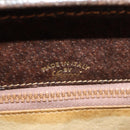 GUCCI Hand Bag Leather Brown Gold Auth mr2390-18