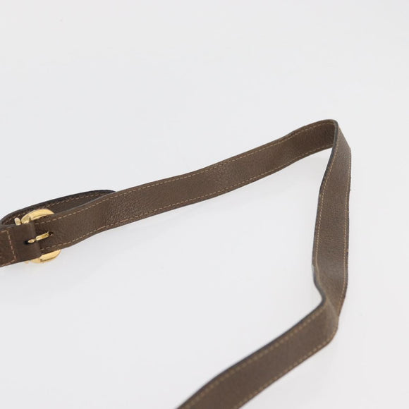 GUCCI GG Supreme Web Sherry Line Bag PVC Beige Gold 001 113 6862 Auth mr2391