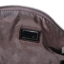 FENDI Zucca Canvas Accessory Pouch Brown Black Auth mr2395A-15