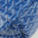 GOYARD Herringbone Saint Louis PM Tote Bag PVC Blue Auth mr2401SM-12