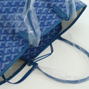 GOYARD Herringbone Saint Louis PM Tote Bag PVC Blue Auth mr2401SM-6