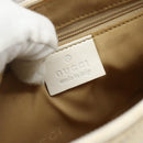 GUCCI GG Canvas Bamboo Hand Bag Silver Beige 001 3870 Auth mr2402-17