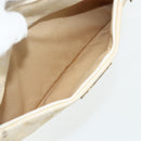 GUCCI GG Canvas Bamboo Hand Bag Silver Beige 001 3870 Auth mr2402-22