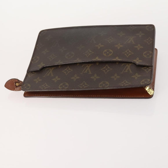 LOUIS VUITTON Monogram Clutch Bag 2 Set LV Auth mr2404