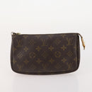 LOUIS VUITTON Monogram Clutch Bag 2 Set LV Auth mr2404-9