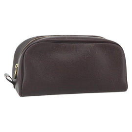 LOUIS VUITTON Taiga Trousse Toilette PM Clutch Bag Acajou M30226 LV Auth mr2409