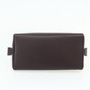 LOUIS VUITTON Taiga Trousse Toilette PM Clutch Bag Acajou M30226 LV Auth mr2409-6