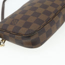 LOUIS VUITTON Damier Ebene Pochette Accessoires Pouch N41206 LV Auth mr2410-17