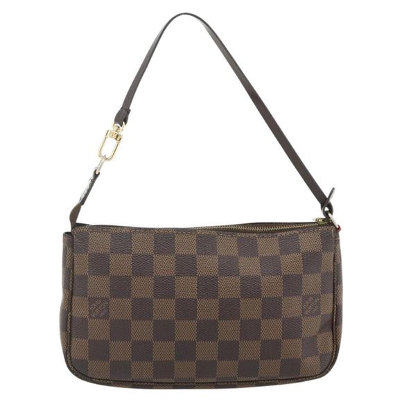 LOUIS VUITTON Damier Ebene Pochette Accessoires Pouch N41206 LV Auth mr2410
