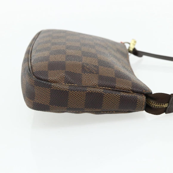LOUIS VUITTON Damier Ebene Pochette Accessoires Pouch N41206 LV Auth mr2410