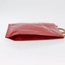 LOUIS VUITTON Monogram Vernis Stanton Tote Bag Red M91078 LV Auth mr2414A-3