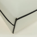 Jimmy Choo Cheri Crystal Hobo Shoulder Bag Leather White Silver Auth mr2419A-14