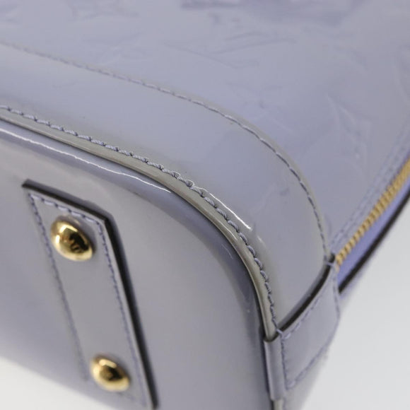 LOUIS VUITTON Monogram Vernis Alma BB Tasche 2-Wege Violett Lila M90103 Auth mr2420A