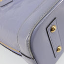 LOUIS VUITTON Monogram Vernis Alma BB Tasche 2-Wege Violett Lila M90103 Auth mr2420A-18