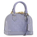 LOUIS VUITTON Monogram Vernis Alma BB Tasche 2-Wege Violett Lila M90103 Auth mr2420A-1