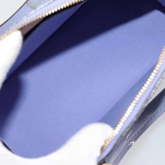 LOUIS VUITTON Monogram Vernis Alma BB Tasche 2-Wege Violett Lila M90103 Auth mr2420A