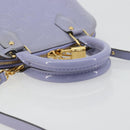 LOUIS VUITTON Monogram Vernis Alma BB Tasche 2-Wege Violett Lila M90103 Auth mr2420A-7