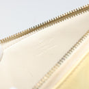 LOUIS VUITTON Monogram Vernis Lexington Pouch Beige M91010 LV Auth mr2421-17