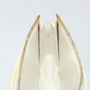 LOUIS VUITTON Monogram Vernis Lexington Pouch Beige M91010 LV Auth mr2421-19