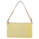 LOUIS VUITTON Monogram Vernis Lexington Pouch Beige M91010 LV Auth mr2421-13