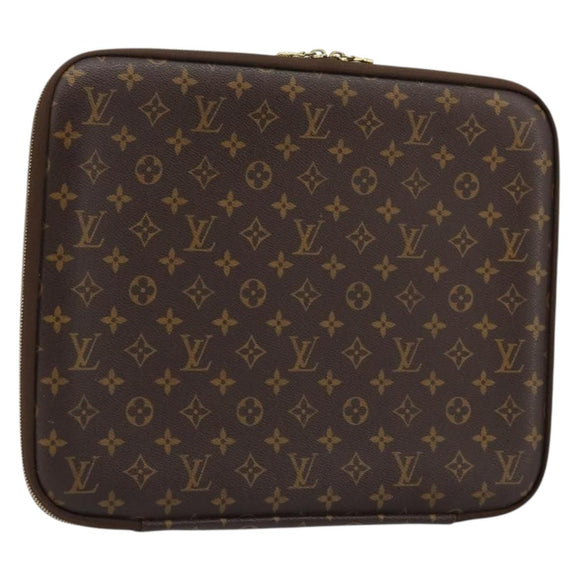 LOUIS VUITTON Monogram Computer sleeve MM Travel Case M56397 LV Auth mr2422A