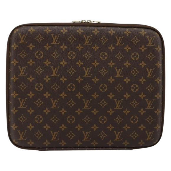 LOUIS VUITTON Monogram Computer sleeve MM Travel Case M56397 LV Auth mr2422A