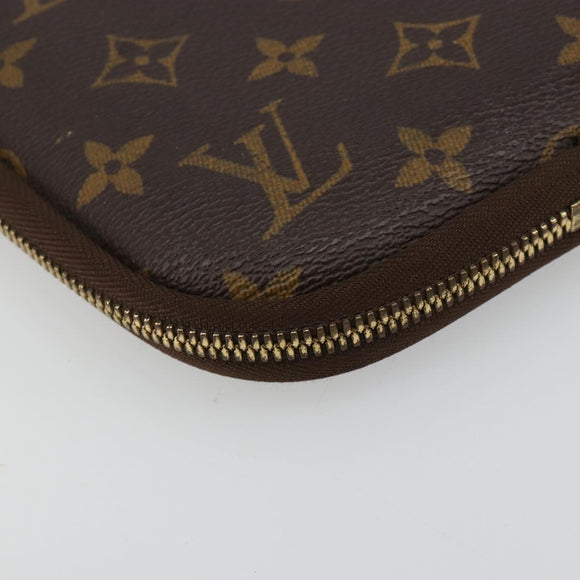 LOUIS VUITTON Monogram Computer sleeve MM Travel Case M56397 LV Auth mr2422A