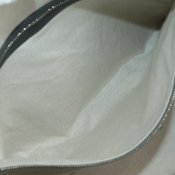 GUCCI GG Supreme Ophidia Boston Bag PVC Gray Silver 724612 Auth mr2423M