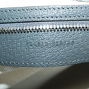 GUCCI GG Supreme Ophidia Boston Bag PVC Gray Silver 724612 Auth mr2423M-28
