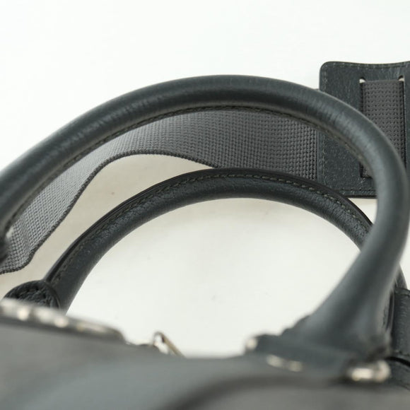 GUCCI GG Supreme Ophidia Boston Bag PVC Gray Silver 724612 Auth mr2423M