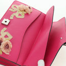 GUCCI Chain Dionysus Small Shoulder Bag Leather Pink Silver 400249 Auth mr2426V-24
