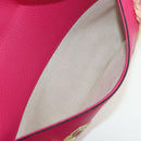 GUCCI Chain Dionysus Small Shoulder Bag Leather Pink Silver 400249 Auth mr2426V-25