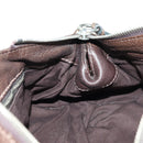 Chloe Paddington Hand Bag Leather Brown Gold Silver Auth mr2427V-19