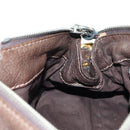 Chloe Paddington Hand Bag Leather Brown Gold Silver Auth mr2427V-20