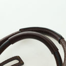 Chloe Paddington Hand Bag Leather Brown Gold Silver Auth mr2427V-8