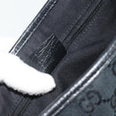 GUCCI GG Canvas Jackie Hand Bag Black Silver 00963 Auth mr2428A-12