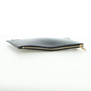 GUCCI Horsebit Clutch Bag Leather Black Gold 700524 Auth mr2429V-5