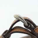 PRADA Umhängetasche Nylon Leder Schwarz Silber Auth mr2443A-10
